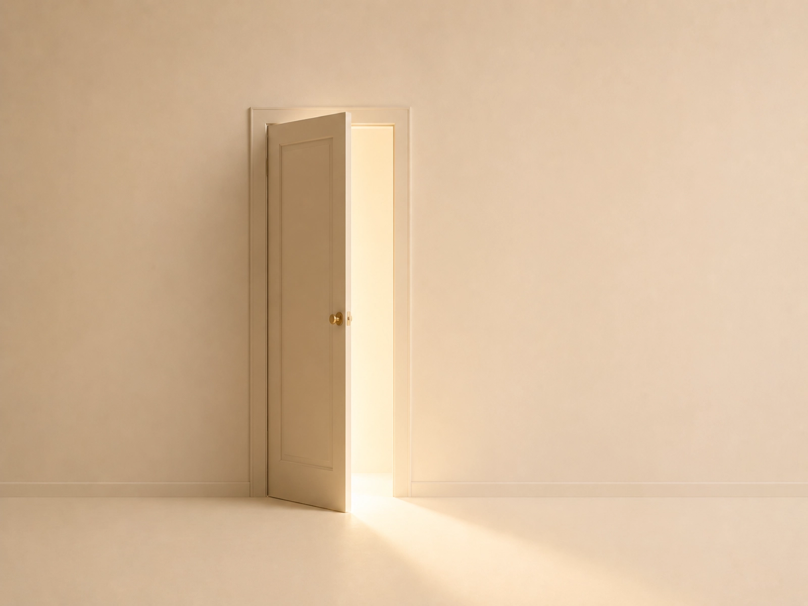Jeu de lumière douce dans une ambiance minimaliste évoquant l’hypnose proche Amboise